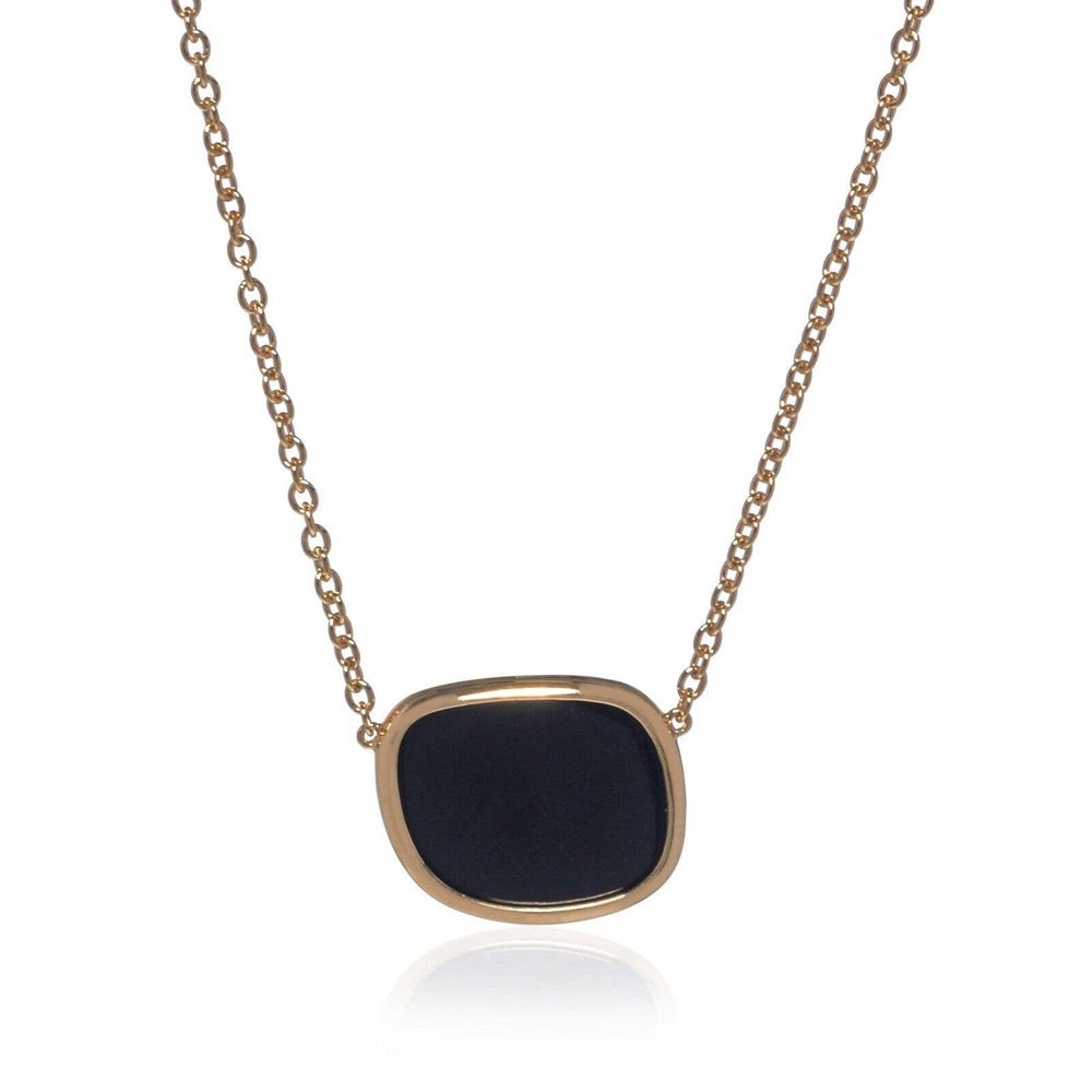New $ 2 350. ROBERTO COIN AMPHIBOLE 18K ROSE GOLD AND BLACK JADE NECKLACE